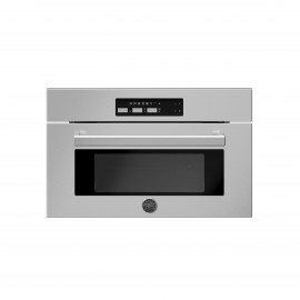 Bertazzoni F30PROMWLXT Εντοιχιζόμενος Φούρνος 38lt με Μικροκύματα Αέρα Grill Π76εκ. Inox